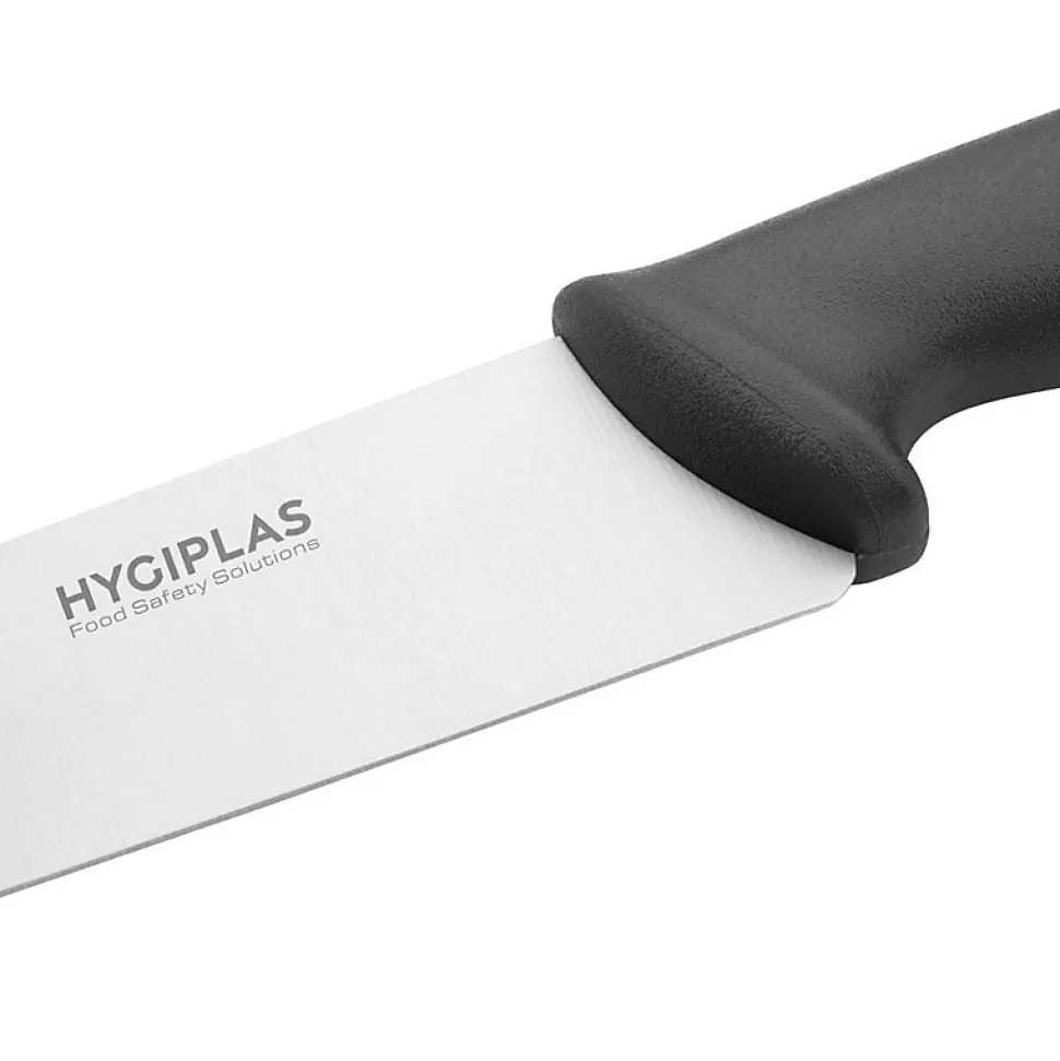 Couteau de Cuisinier Noir 215 mm - Hygiplas