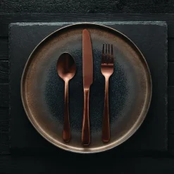 Couteau de Table 233 mm Cuivre Cyprium Lot de 12 Olympia