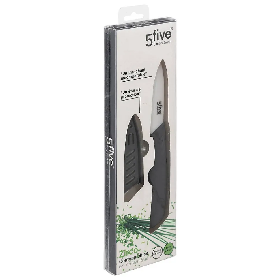 Couteau d'office céramique - lame 75cm Zirco - 5Five