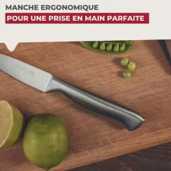 Couteau d'office en inox 20 cm en tout Nirosta Star