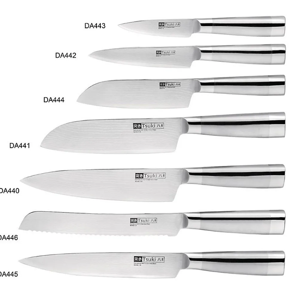 Couteau d'Office Professionnel Japonais Séries 8 - Lame 9 cm - Tsuki