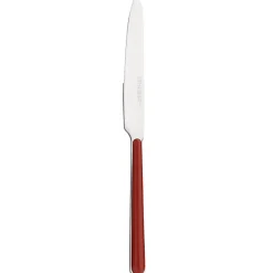 Couteau RIO - Lot de 12 - Pradel - Rouge - l2- L0.1- P0.1- h0.1- Acier Inoxydable
