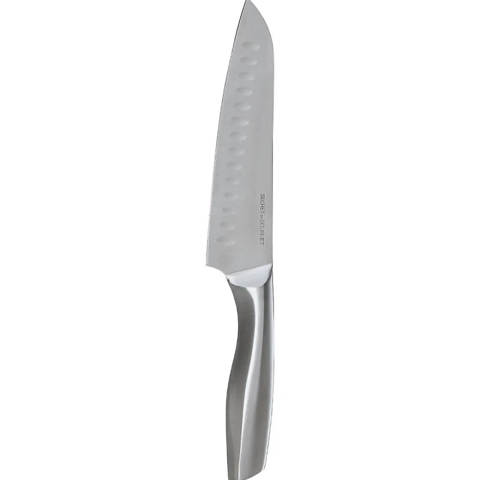 Couteau Santoku inox - lame 18cm Silver Précision - 5Five