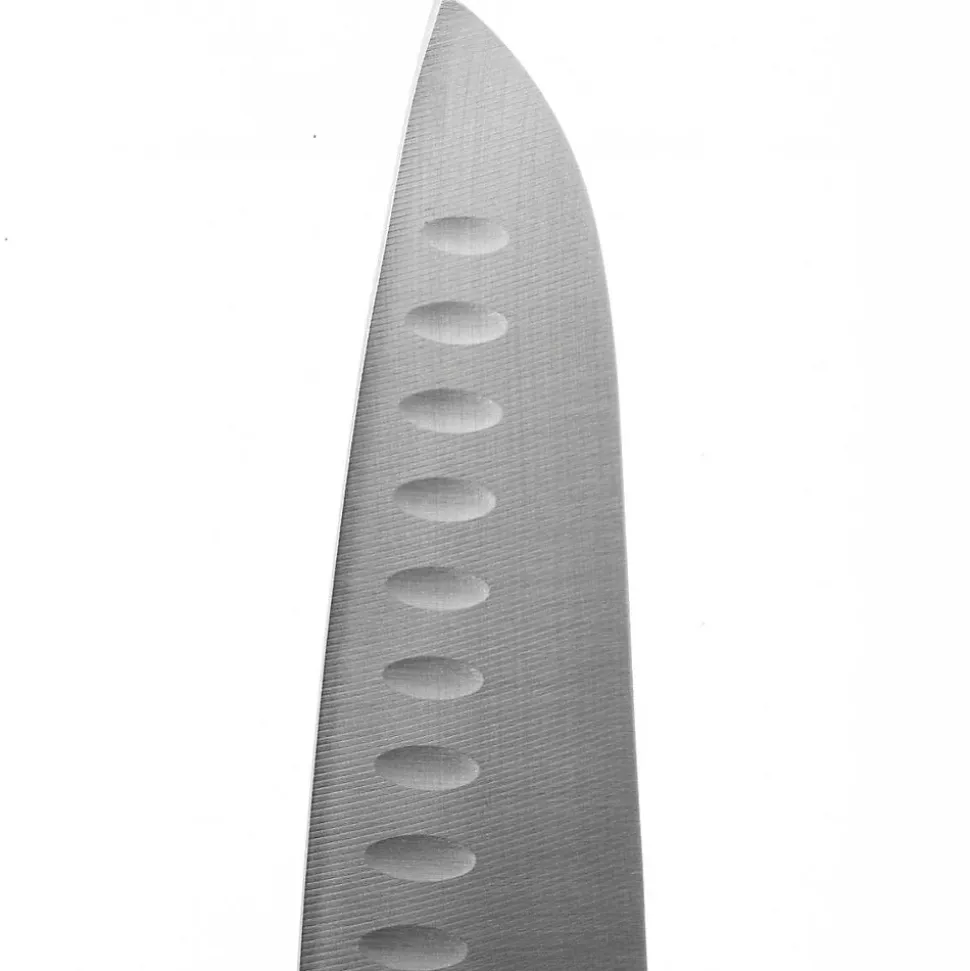 Couteau Santoku inox - lame 18cm Silver Précision - 5Five