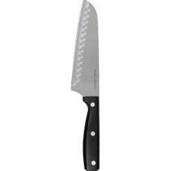 Couteau Santoku inox - lame 17cm Essentiel Black - 5Five