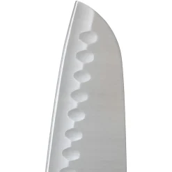 Couteau Santoku inox - lame 17cm Essentiel Black - 5Five