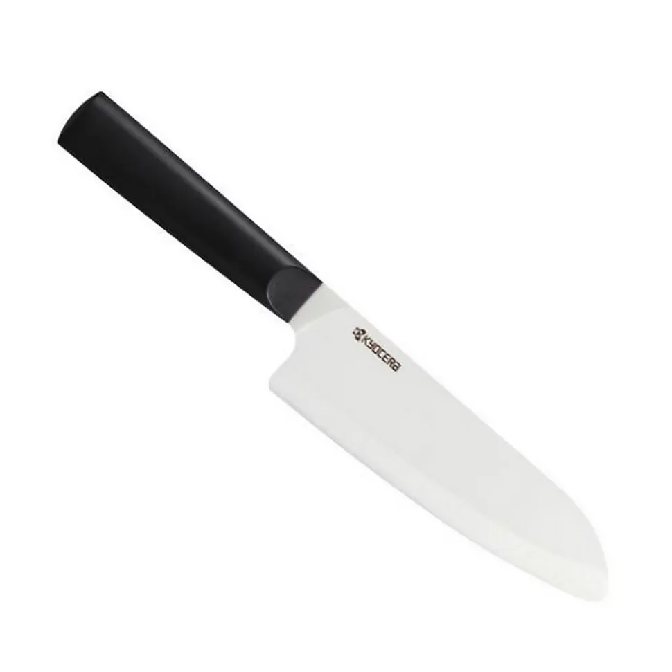 Couteau santoku lame céramique 16cm noir Kyocera TK-160WH-BK chowa