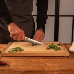 Couteau Universel Hashi Damas Lame 15 cm - KOTAI - Couteau japonais Gris