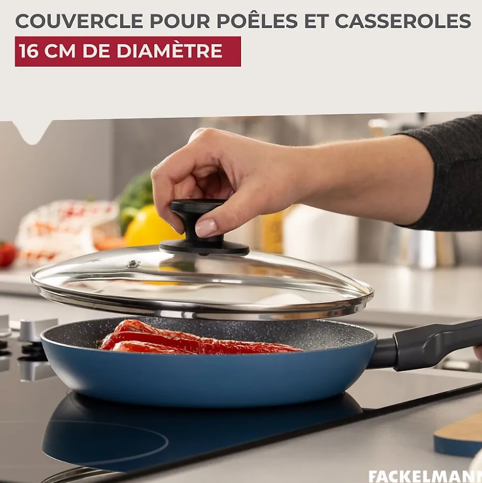 Couvercle de cuisson en verre 16 cm Fackelmann