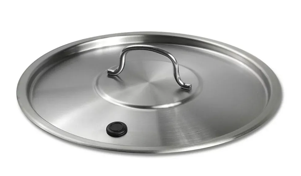 Couvercle en Acier Inoxydale pour Fumer - Pujadas - Gris - l0.1- L0.1- P0.1- h6- Acier Inoxydable