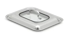 Couvercle en verre Miramar pour petites poêles rectangulaires - Pujadas