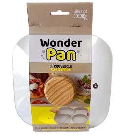 Couvercle en verre pour poêle 19 cm Best of TV Wonderpan