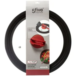 Couvercle en verre universel- 26/28/30cm Silitop - 5Five