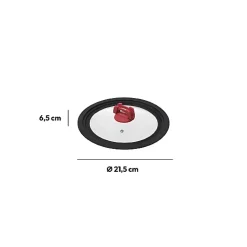 Couvercle en verre universel- 16/18/20 cm Silitop - 5Five