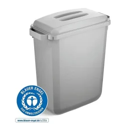 Couvercle pour conteneur à déchets Durabin Eco 60 - Gris