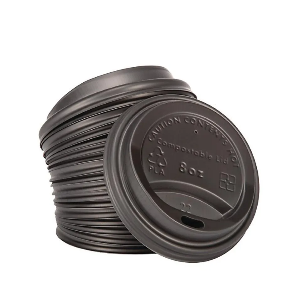 Couvercle Pour Verre Boisson Chaude - 225 ml - Carton de 1000 - Fiesta Green