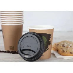 Couvercle Pour Verre Boisson Chaude - 225 ml - Carton de 1000 - Fiesta Green