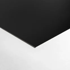 Crédence - Fond de hotte - Aluminium Noir RAL 9005 sat - H50cm x L60cm