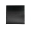 Crédence - Fond de hotte - Aluminium Anodisé Brossé Noir - H60cm x L70cm