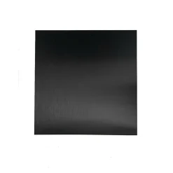 Crédence - Fond de hotte - Aluminium Anodisé Brossé Noir - H60cm x L70cm