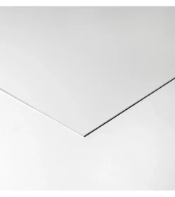 Crédence - Fond de hotte - Aluminium Blanc RAL 9010 sat - H20cm x L50cm