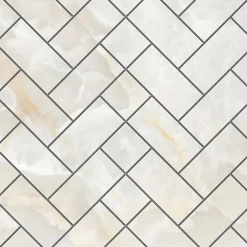 Crédence adhésive brique imitation marbre 30x70 cm