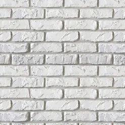 Crédence adhésive briques blanches 60x200 cm