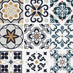 Crédence adhésive carreaux de ciment 60x200 cm