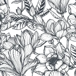 Crédence adhésive feuillage 40x100 cm