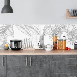 Crédence adhésive feuillage 60x400 cm