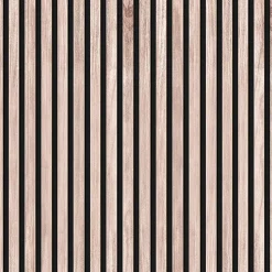 Crédence adhésive mur tasseau bois 40x100 cm