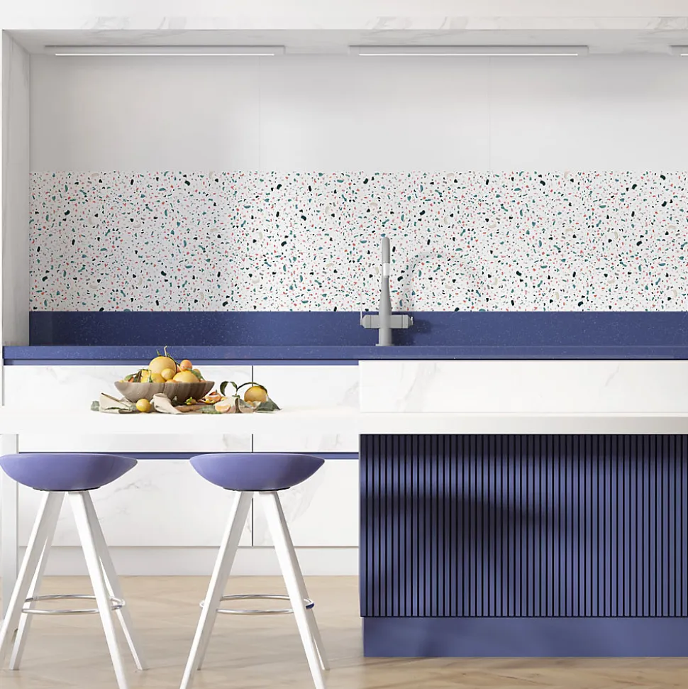 Crédence Adhésive Terrazzo Soft 400 x 50 cm