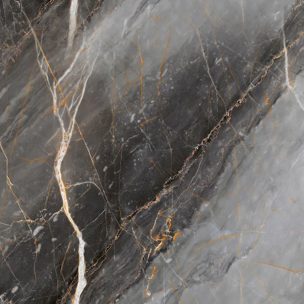 Crédence cuisine adhésive en vinyle imitation marbre gris et or, 200 x 40 cm, design raccordable