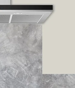 Crédence Cuisine Aluminium BETON BRUT 100 cm x 20 cm Ma Nouvelle Décoration