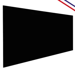 Crédence cuisine en aluminium - essentiel noir - 300x20 cm (en 3 bandeaux)