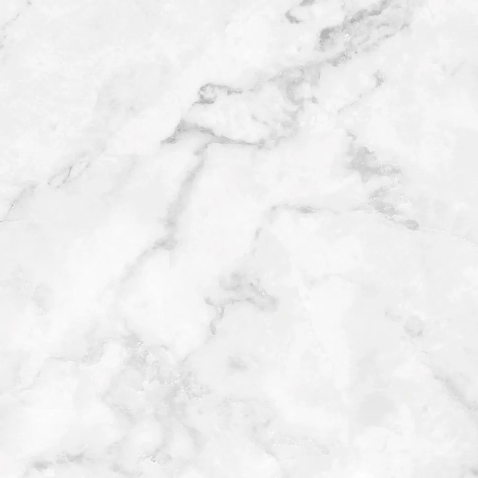 Crédence cuisine en aluminium - effet marbre blanc - 360x50 cm (en 3 bandeaux)