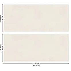 Crédence cuisine en aluminium - motif sable beige - 240x50 cm (en 2 bandeaux)