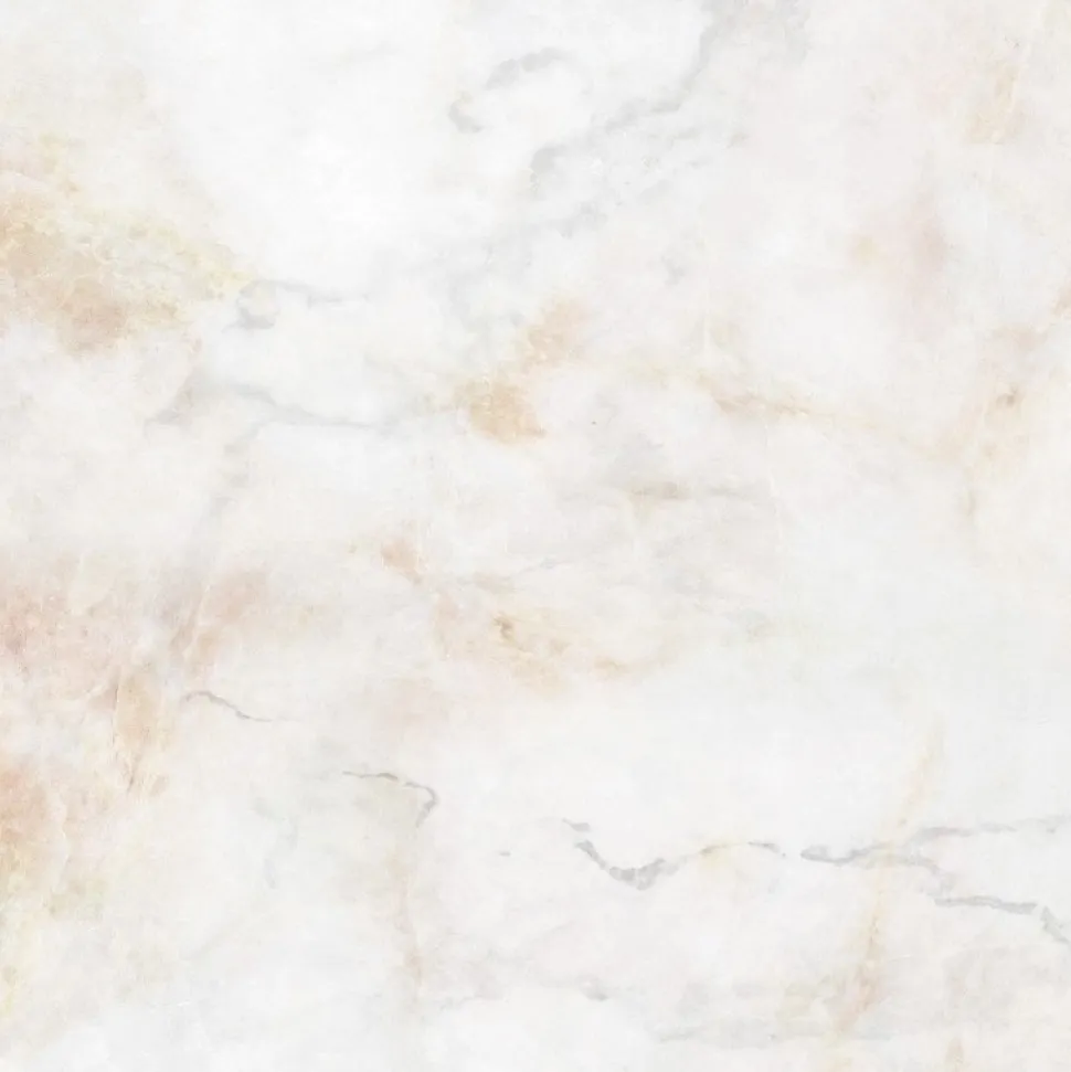 Crédence cuisine en aluminium - effet marbre beige - 300x20 cm (en 3 bandeaux)