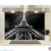 Crédence cuisine fond de hotte Tour eiffel - Verre trempé - L 60 cm x H 45 cm - MaCrédenceDéco