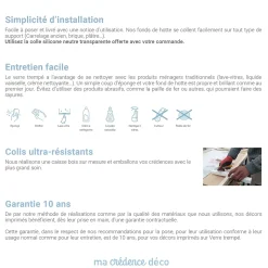 Crédence cuisine fond de hotte Arbre coloré - Verre trempé - L 60 cm x H 45 cm - MaCrédenceDéco