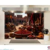 Crédence cuisine fond de hotte Epices et Maroc - Verre trempé - L 90 cm x H 60 cm - MaCrédenceDéco