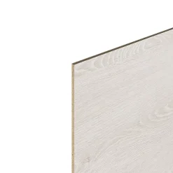 Crédence de cuisine aspect bois blanc GoodHome Kabsa l. 300 cm x H. 60 cm x Ep. 8 mm