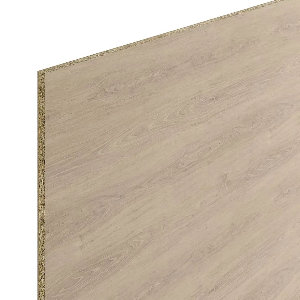 Crédence de cuisine aspect chêne GoodHome Kabsa l. 300 cm x H. 60 cm x Ep. 10 mm