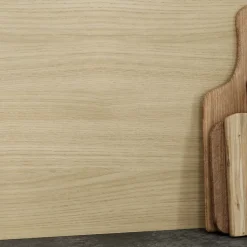 Crédence de cuisine aspect bois clair GoodHome Kala l. 200 cm x H. 60 cm x Ep. 3 mm