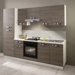 Crédence de cuisine auto-adhésive Caméléo aspect terrazzo l. 200 cm x H. 40 cm x ép. 0,2 mm