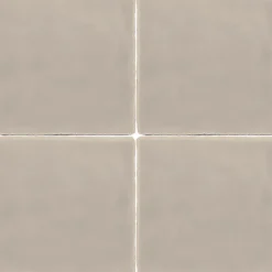 Crédence de cuisine effet carrelage béton beige l. 200 x H. 60 x Ep. 0,3 cm Sauda