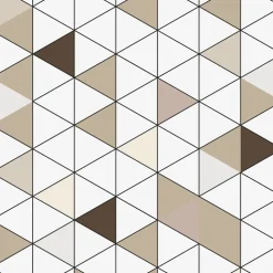 Crédence de cuisine effet mosaïque mosaique carrelée IDPanneaux L. 255 x H. 60 cm