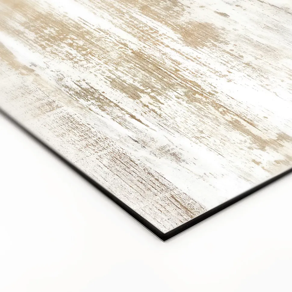 Crédence de cuisine effet bois clair IDPanneaux L. 255 x H. 60 cm