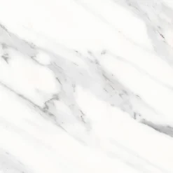 Crédence de cuisine effet marbre blanc IDPanneaux L. 255 x H. 60 cm