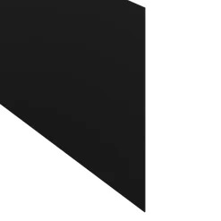 Crédence de cuisine réversible 1 face aspect marbre noir / 1 face noir mat GoodHome Nepeta L.300 x l.60 x Ép.3 mm